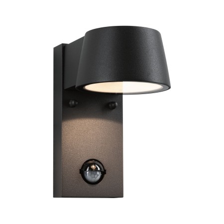 Iluminat exterior - Aplică de exterior Capea 230V 5W negru IP44, cu senzor de mișcare