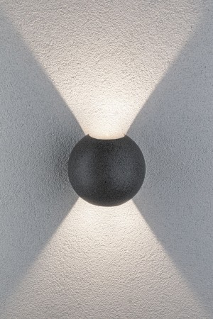 Aplică de exterior Concrea 230V 2x6,5W IP44 beton [2]