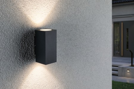 Aplică de exterior Flame 230V IP54 2x3W, antracit [3]