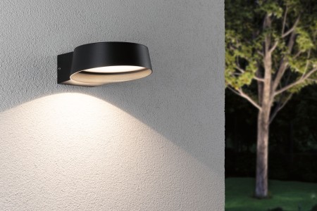 Aplică Capea Grand LED de exterior, IP44, 162x195mm, 3000K, 11,5W, 1050lm, 230V, 108°, antracit [3]