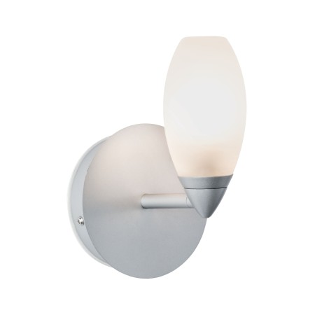 Iluminat de baie - Aplică de baie Carina IP44 max. 28W G9 crom mat/satin 230V metal/sticlă