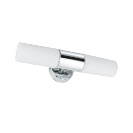 Iluminat de baie - Aplică de baie Lenia IP44 max.2x20W E14 crom/alb 230V metal/sticlă