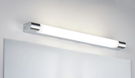 Aplică de baie Mizar IP44 LED 10,5W 630mm crom/alb 230V metal/acril [2]
