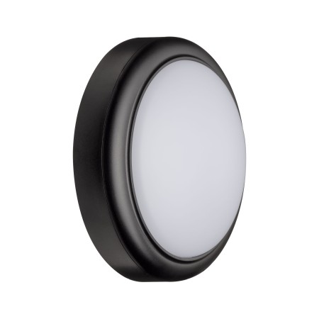 Aplică de exterior 230V IP44 15W 3000K plastic, negru [1]