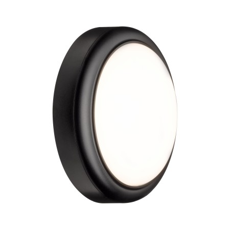 Aplice - Aplică de exterior 230V IP44 15W 3000K plastic, negru
