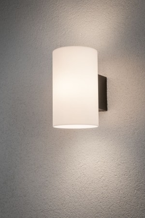 Aplică de exterior 230V Tube IP54 E27 max 15W antracit-alb [3]