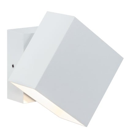 Aplică de exterior Cybo LED 2x3W 230V IP65 100x100mm alb aluminiu [3]