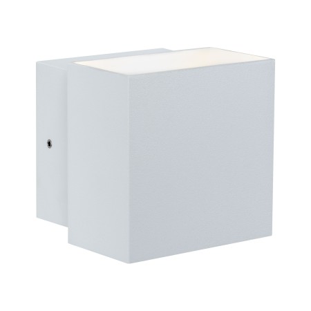 Iluminat exterior - Aplică de exterior Cybo LED 2x3W 230V IP65 100x100mm alb aluminiu