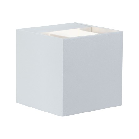 Iluminat exterior - Aplică de exterior Cybo LED 2x3W 230V IP65 80x80mm alb aluminiu