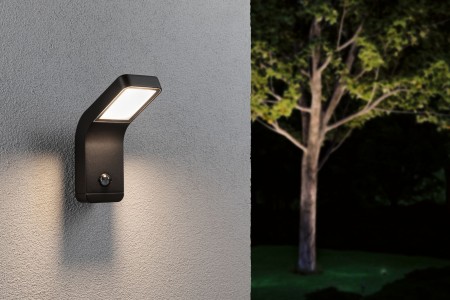 Aplică de exterior LED Kulma, IP44, 230V, 7.5W, antracit, aluminiu, cu senzor de mișcare [4]