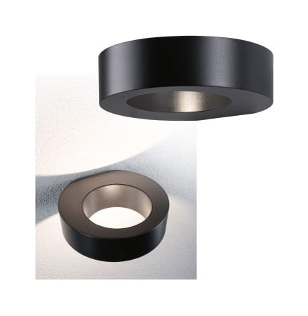 Aplică de exterior LED Renga IP44  181x172mm 3000K 5W 270lm 230V, antracit, aluminiu [3]