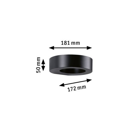 Aplică de exterior LED Renga IP44  181x172mm 3000K 5W 270lm 230V, antracit, aluminiu [4]