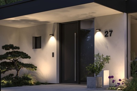 Aplică de exterior Tralia LED, IP44, 65x133mm, max. 10W, 230V, antracit [2]
