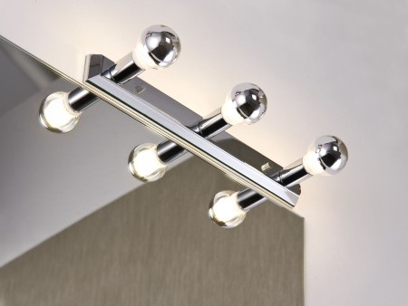 Aplică de oglindă Regula max.3x40W E14 crom 230V metal [2]