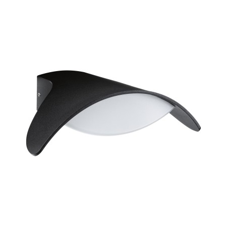 Aplică LED de exterior Mesana, IP44, 240x165mm, 3000K, 12W, 800lm, 230V, antracit [1]