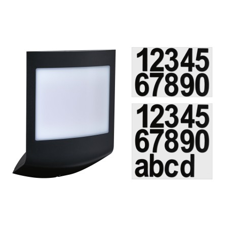 Aplică LED de exterior Padea Dusk cu senzori crepuscular și de mișcare 8,5W, antracit, IP44 [4]