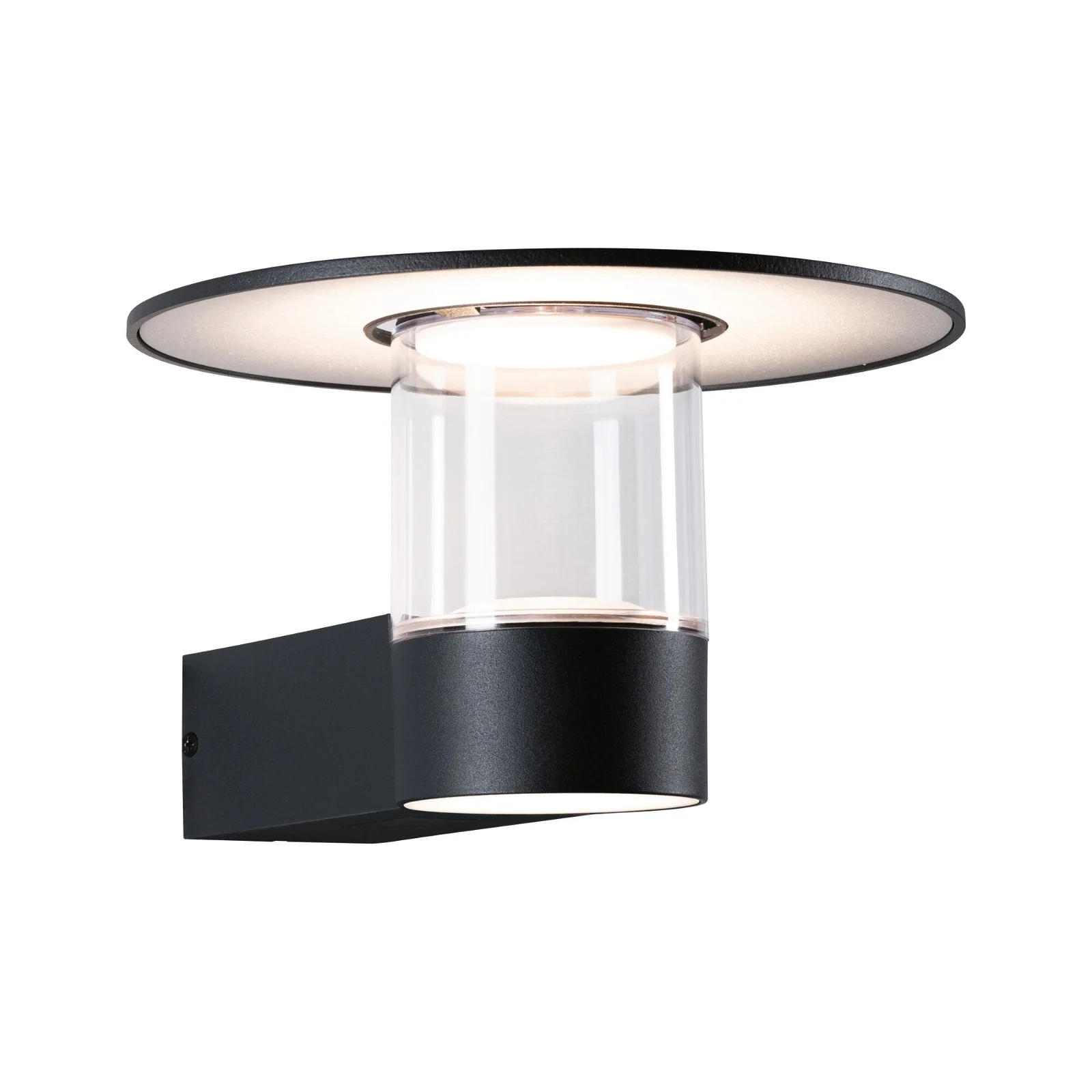 Iluminat exterior - Aplică LED de exterior Sienna cu senzor de mișcare, rezistentă la atmosferă marină, IP44, 3000K, 9/1x3W, 500lm, 230V, antracit