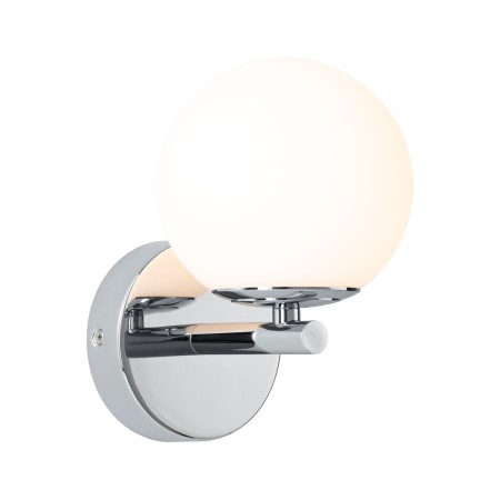 Iluminat de baie - Aplică LED Gove, IP44, 3000K, 400lm, 230V, 5W, crom, satin