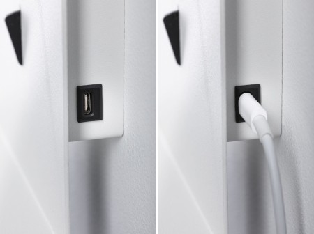 Aplică LED Malena USB C, GU10, 230V, max. 5W, alb mat [5]