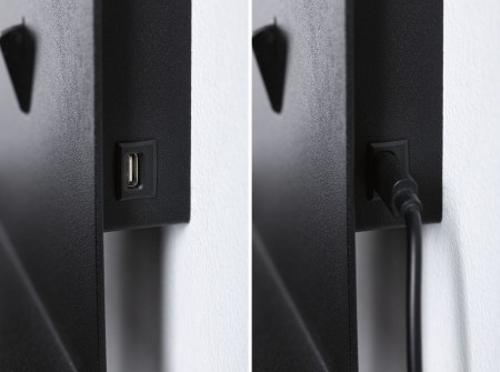 Aplică LED Malena USB C, GU10, 230V, max. 5W, negru mat [4]