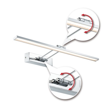 Aplică LED pentru tablouri Beam Fifty 7W, nichel-crom [3]