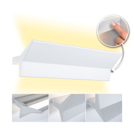 Aplică LED Stine, cu flux luminos variabil în 3 pași, 2700K 230V, alb mat [7]