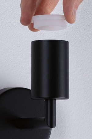 Aplică Ravi, IP44, E27, max. 60W, negru mat [5]