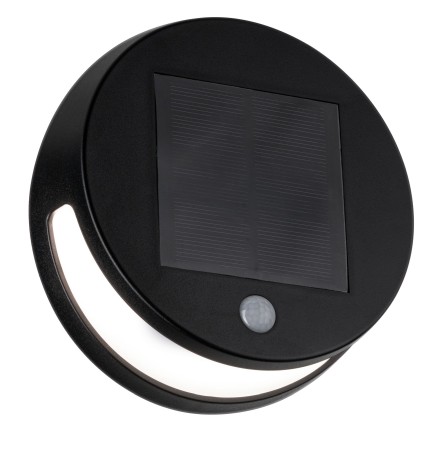 Solare - Aplică solară Helena IP44 3000K 300lm, cu senzor de mișcare, antracit