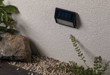 Aplică solară IP44 3000K metal/plastic, negru [3]