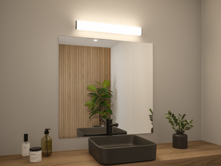 Aplică de baie Nembus LED, IP44, 3000K, 950lm, 230V, 11,2W, negru [3]