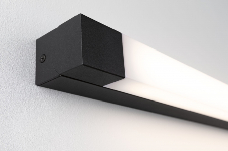 Aplică de baie Quasar LED, IP44, 3000K, 600lm, 230V, 7,5W, negru [3]