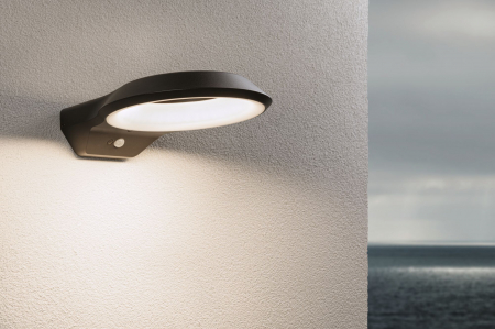 Aplică de exterior Anela LED, senzor de mișcare, IP44, 245x309mm, 3000K, 12,5W, 700lm, 230V, antracit, aluminiu [4]