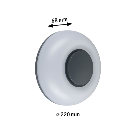 Aplică de exterior Aureva LED [1]