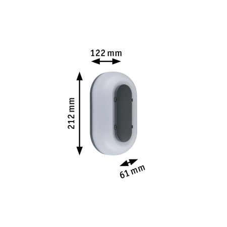 Aplică de exterior Elunor LED [1]