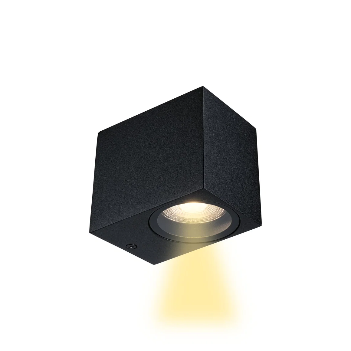 Aplică de exterior Imola, IP44, pătrată, max. 1xGU10, negru mat, aluminiu [2]