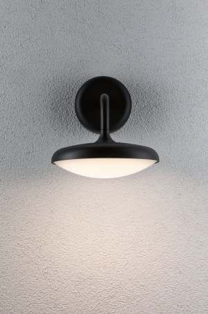 Aplică de exterior Nostro LED, IP44, rotundă, 180x250mm, 3000K, 10W, 900lm, 230V, antracit, aluminiu [3]