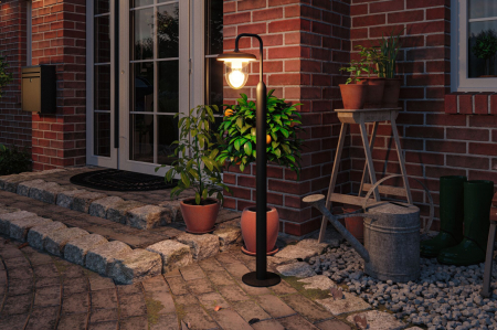 Aplică de exterior Vintario, IP44, 180x250mm, max. 20W, 230V, E27, antracit, aluminiu [9]