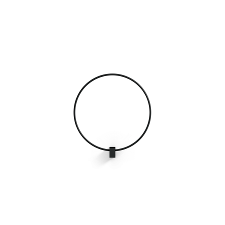 Living - Aplică FINLIN ROUND SURF 1.0, LED, 2700K, negru