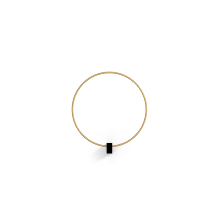Aplice - Aplică FINLIN ROUND SURF 1.0, LED, 3000K, champagne-negru