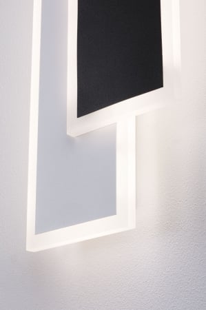 Aplică LED 2Form, 4000K, 230V, 18W, alb-negru [8]
