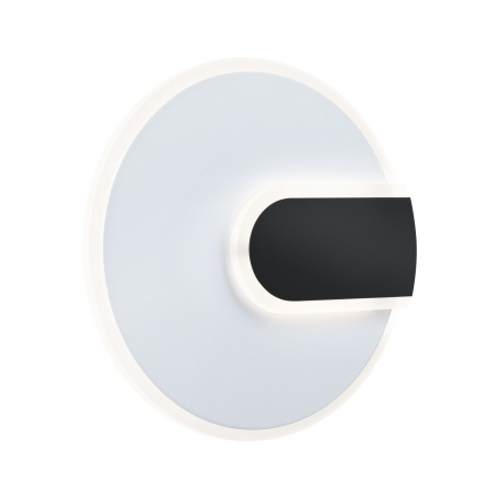 Living - Aplică LED 2Form, 4000K, 230V, 18W, alb-negru