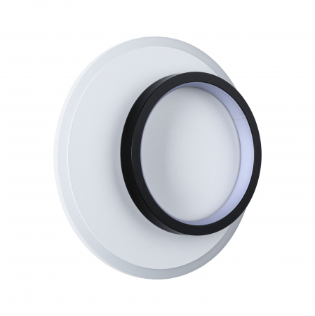 Aplică LED 2Form, 4000K, 230V, 18W, alb-negru [1]
