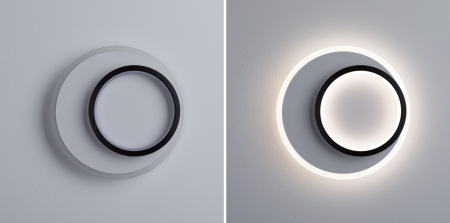 Aplică LED 2Form, 4000K, 230V, 18W, alb-negru [8]
