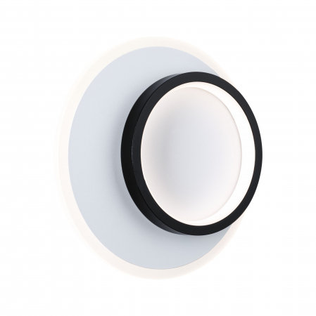Living - Aplică LED 2Form, 4000K, 230V, 18W, alb-negru