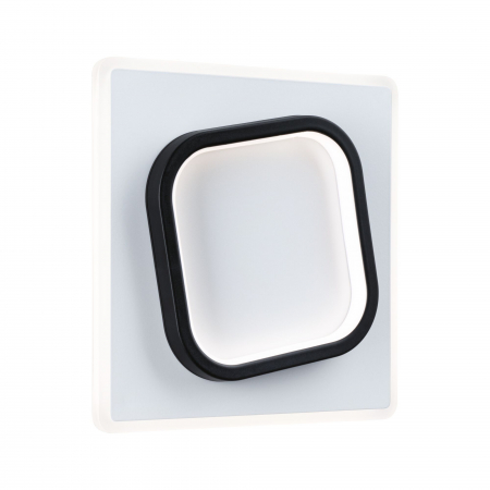 Living - Aplică LED 2Form, 4000K, 230V, 23.5W, alb-negru