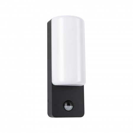 230V - Aplică LED Bonnie, IP44, 600mm, 2200-3000K, 8,5W, 560lm, 230V, antracit, aluminiu, senzor de mișcare