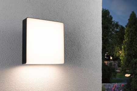 Aplică LED de exterior Azalena, cu senzor de mișcare, IP44, 3000K, 8,5W, 700lm, 230V, antracit [3]