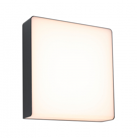 Iluminat exterior - Aplică LED de exterior Azalena, cu senzor de mișcare, IP44, 3000K, 8,5W, 700lm, 230V, antracit