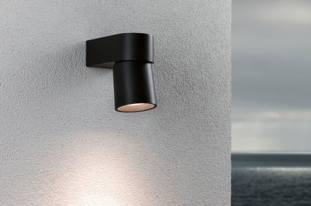 Aplică LED de exterior Kimu, IP44, 80mm, 3000K, 8W, 500lm, 230V, 70°, antracit [4]