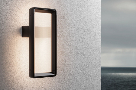 Aplică LED de exterior Reana, IP44, 3W, 3000K, 130lm, 230V, senzor de înaltă frecvență, antracit, metal [5]